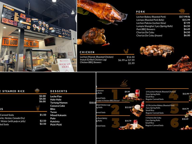 Wilson’s Haus of Lechon - Scarborough Branch Menu