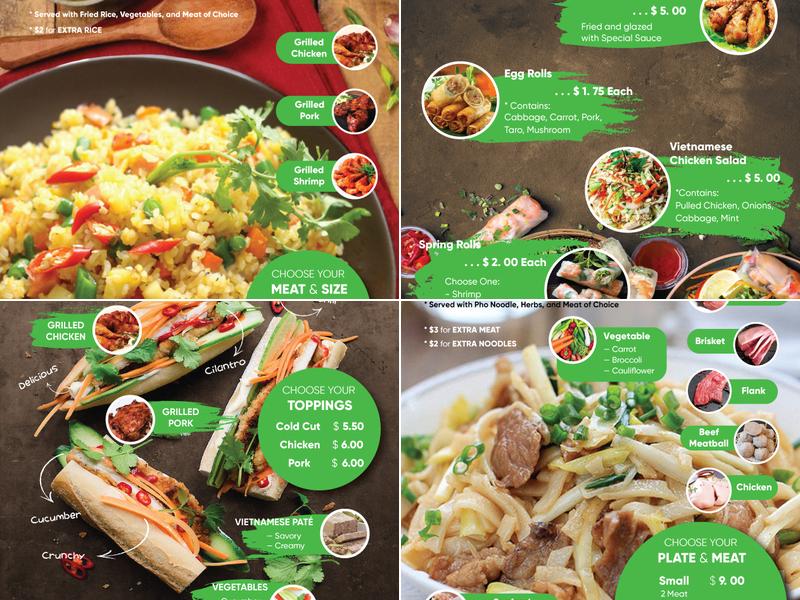 Viet's Pho Menu
