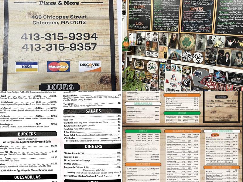 O’Leary's Menu