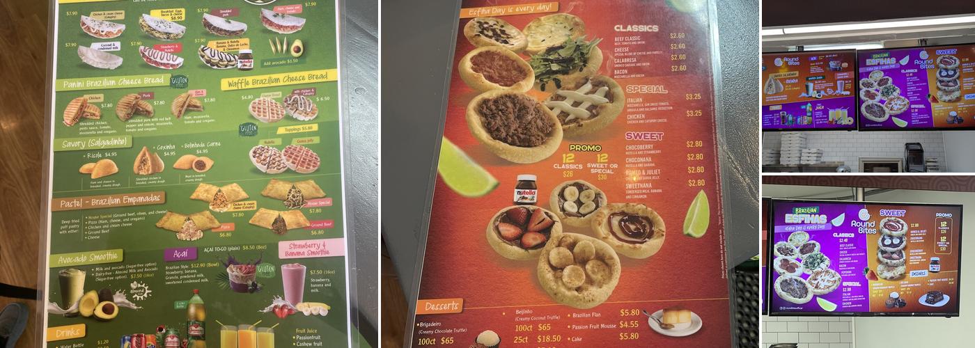 Round Bites Menu