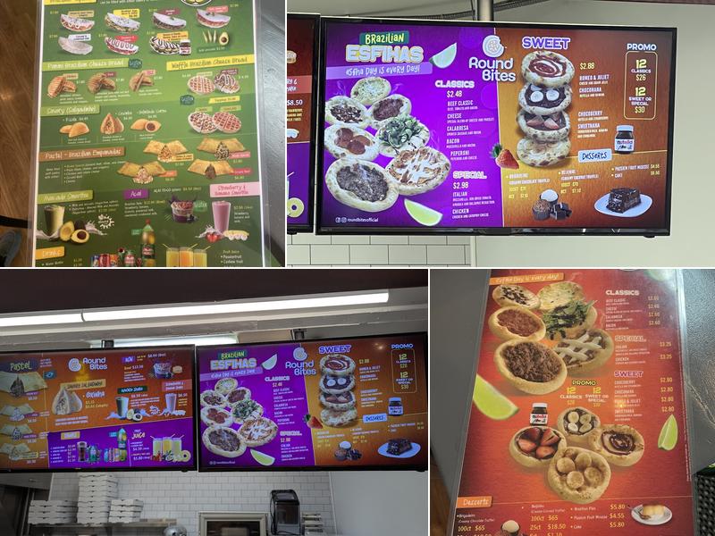 Round Bites Menu