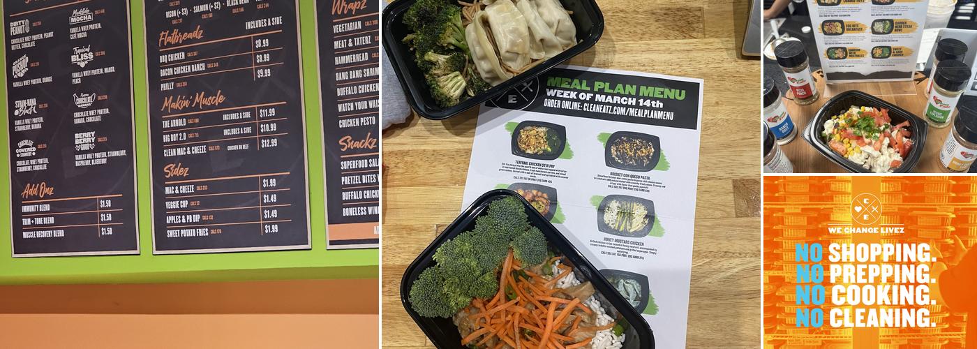 Clean Eatz Menu