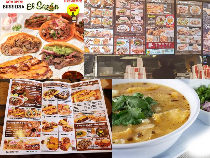 Birrieria El Sazón Menu