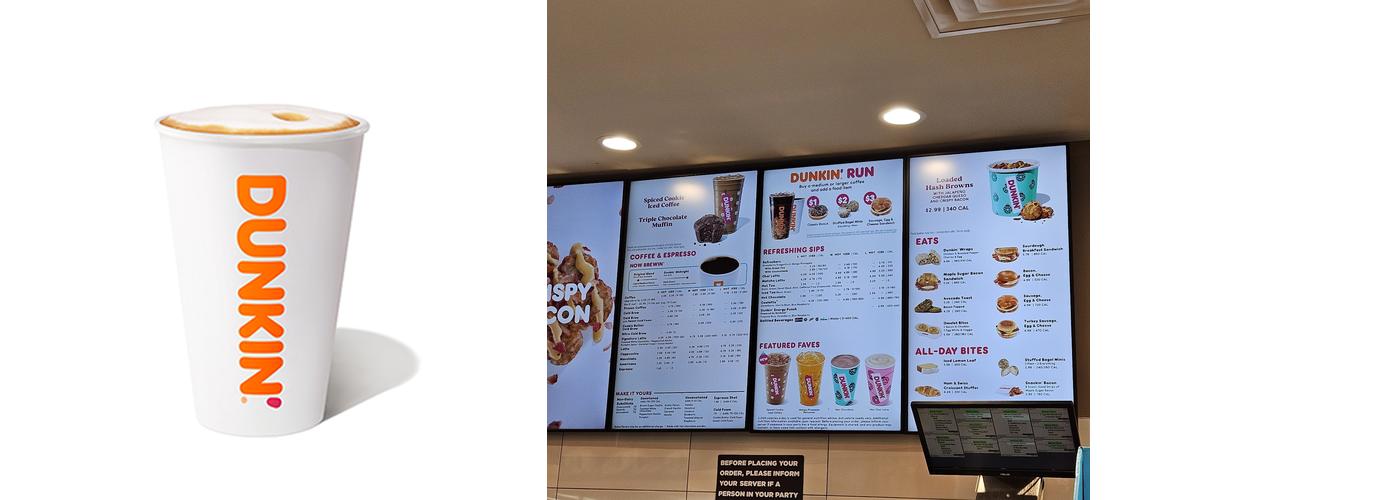 Dunkin' Menu
