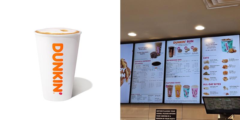 Dunkin' Menu