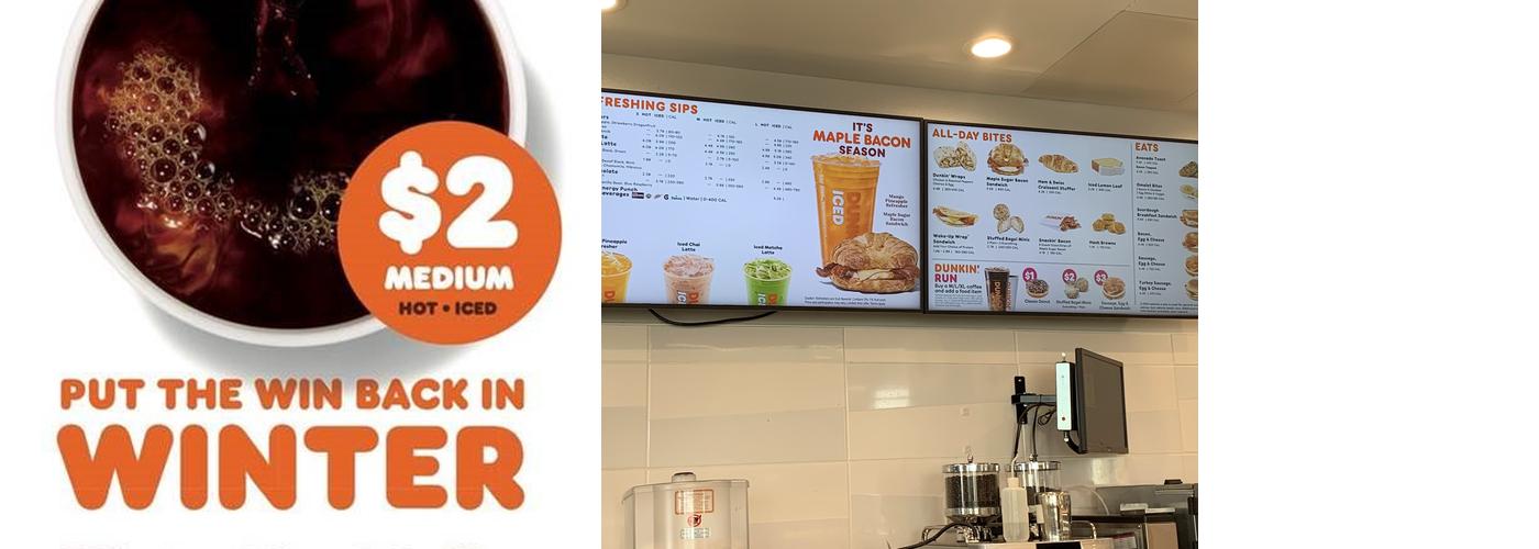 Dunkin' Menu