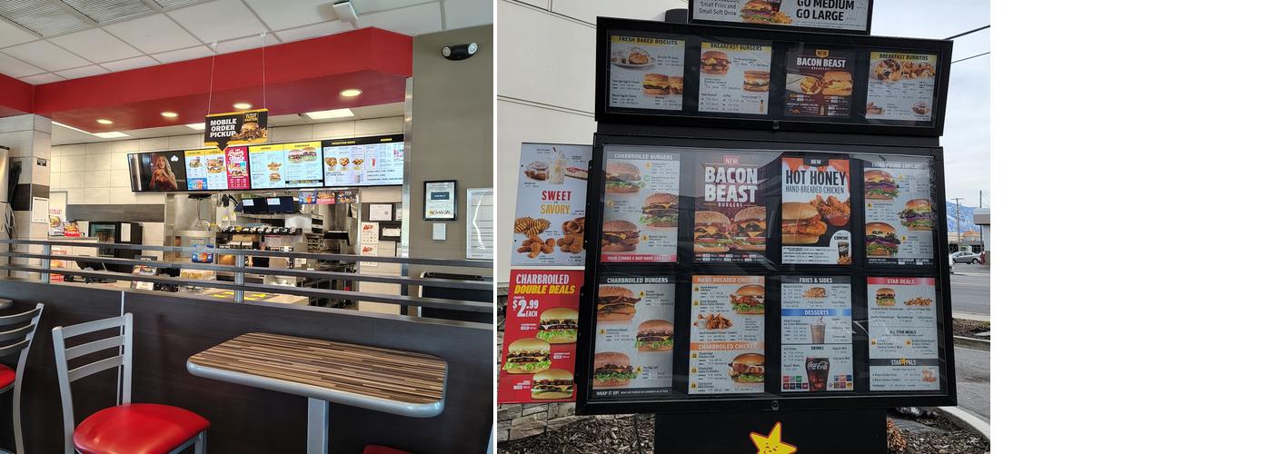 Carl’s Jr. Menu