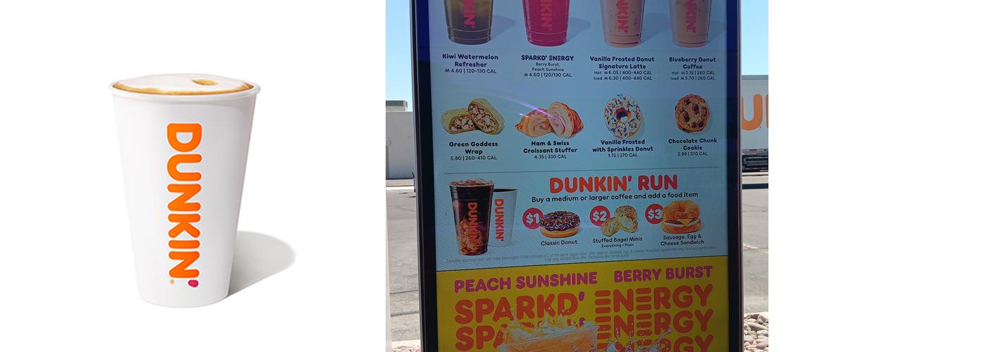 Dunkin' Menu