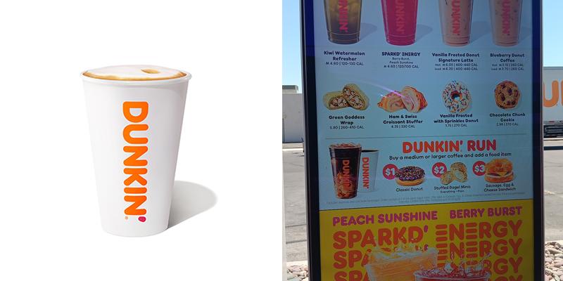 Dunkin' Menu