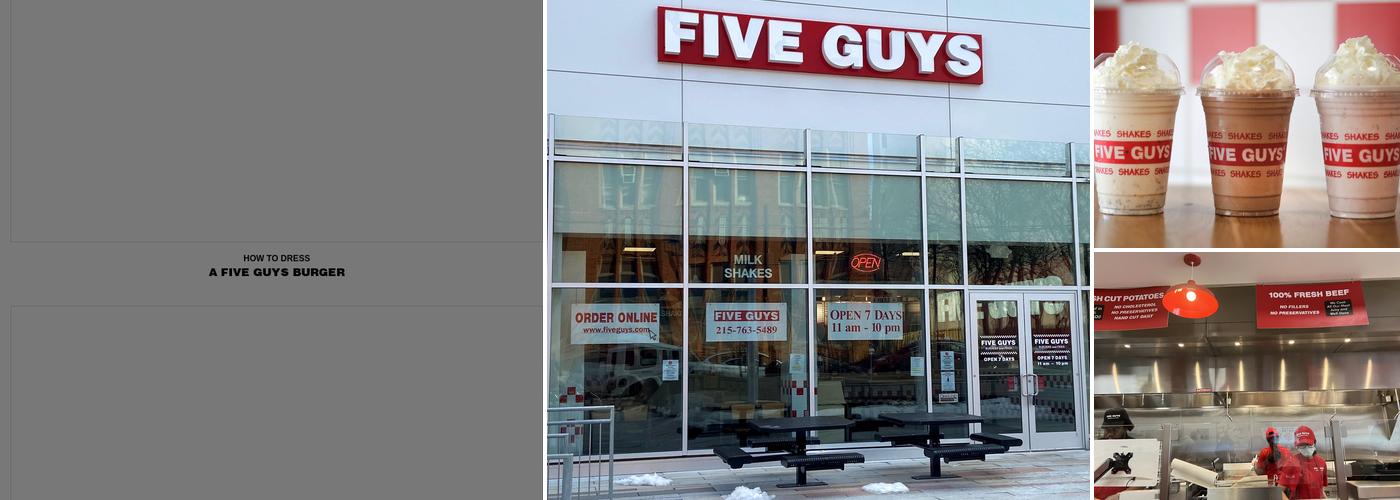 Five Guys Menu