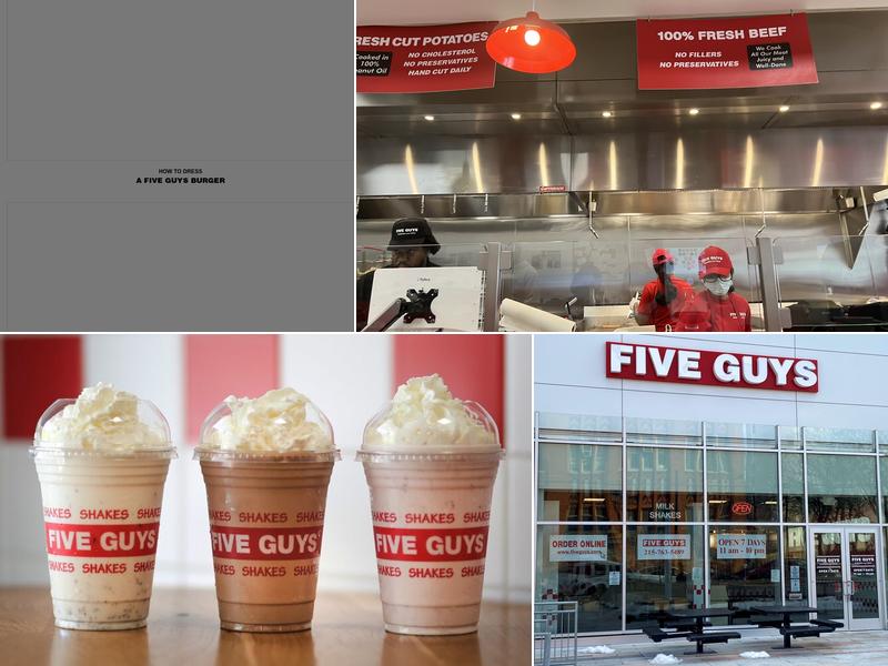 Five Guys Menu