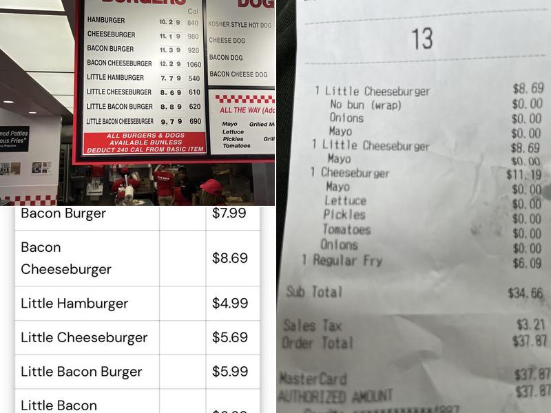 Five Guys Menu