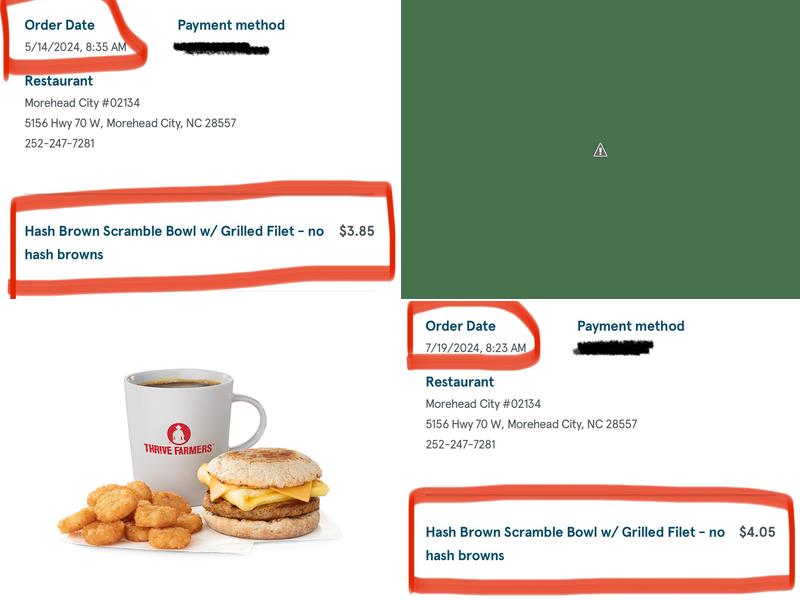 Chick-fil-A Menu