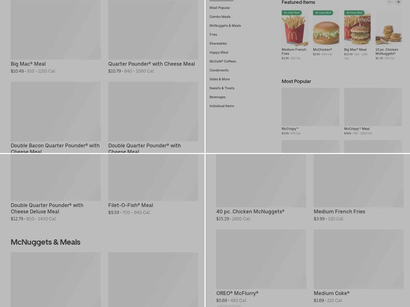 McDonald's Menu
