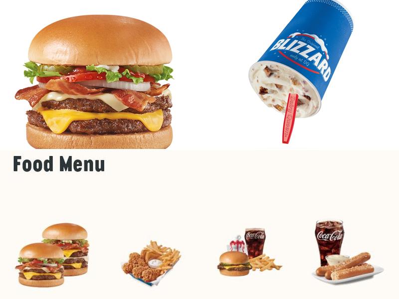 Dairy Queen Grill & Chill Menu