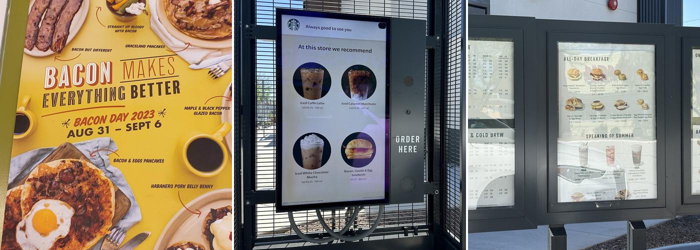 Starbucks Menu