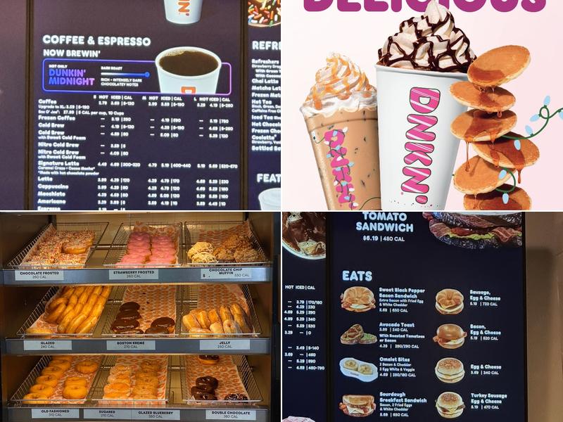Dunkin' Menu