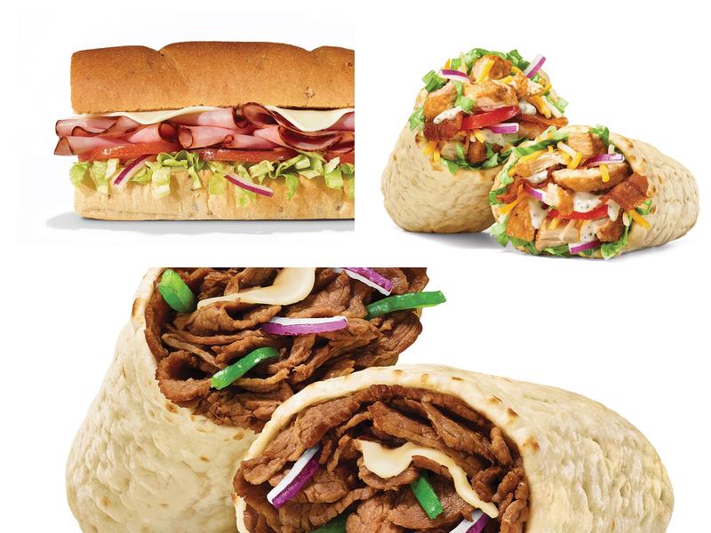Subway Menu