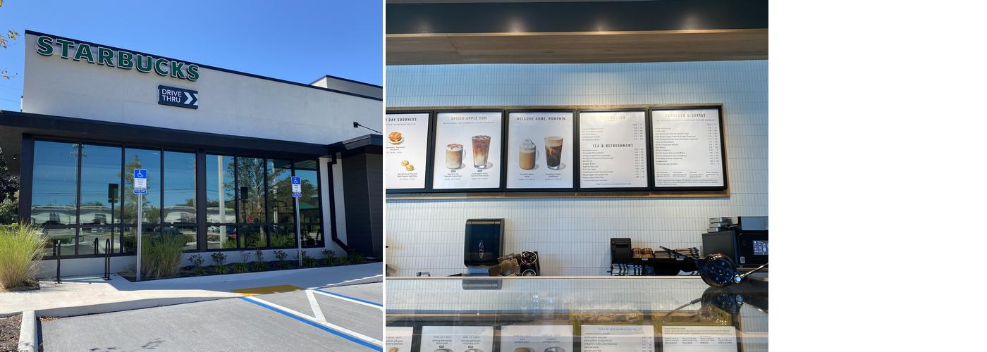 Starbucks Menu