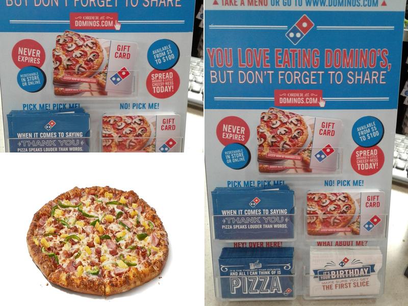 Domino's Pizza Menu