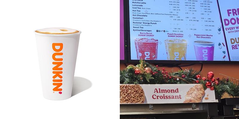 Dunkin' Menu