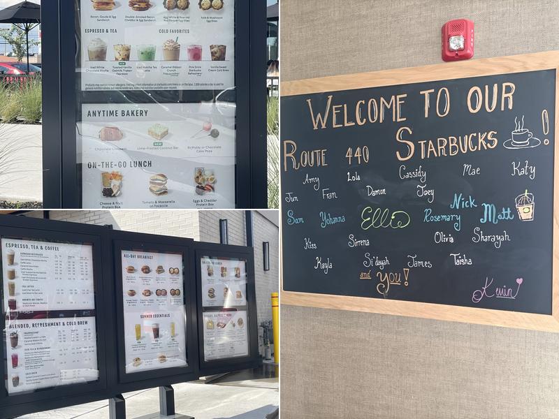 Starbucks Menu