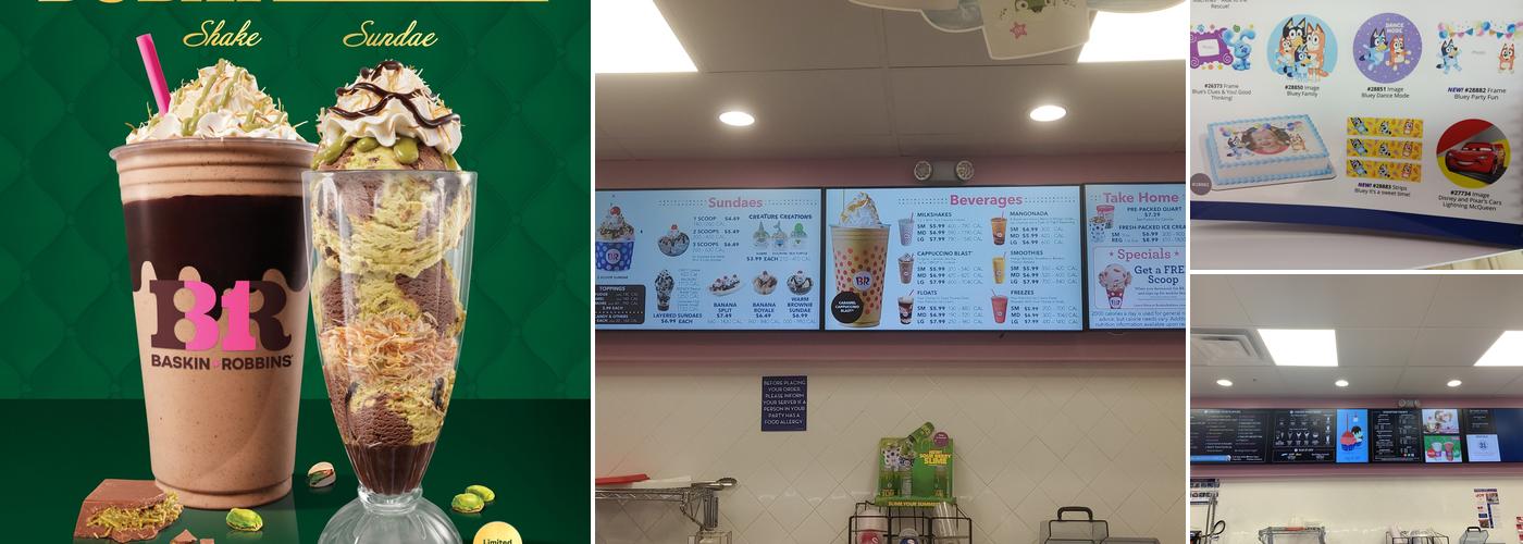 Baskin-Robbins Menu