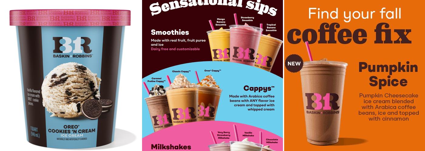 Baskin-Robbins Menu