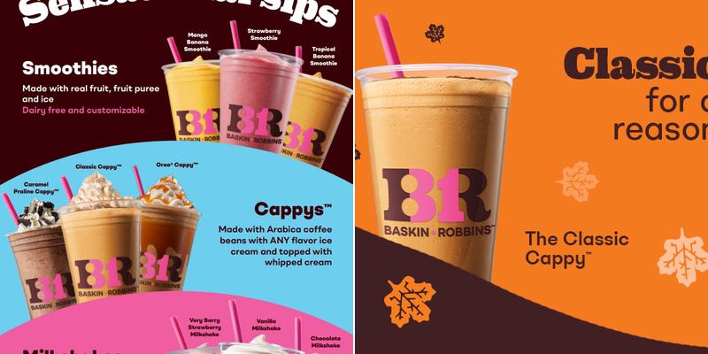 Baskin-Robbins Menu