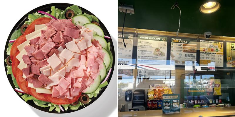 Subway Menu