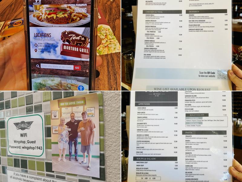 Carillon Menu