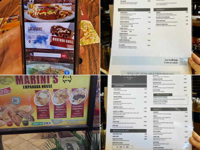 Carillon Menu