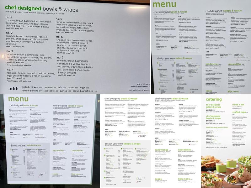 The Chopped Leaf Menu