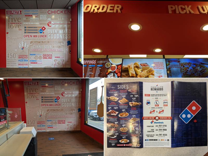 Domino's Pizza Menu