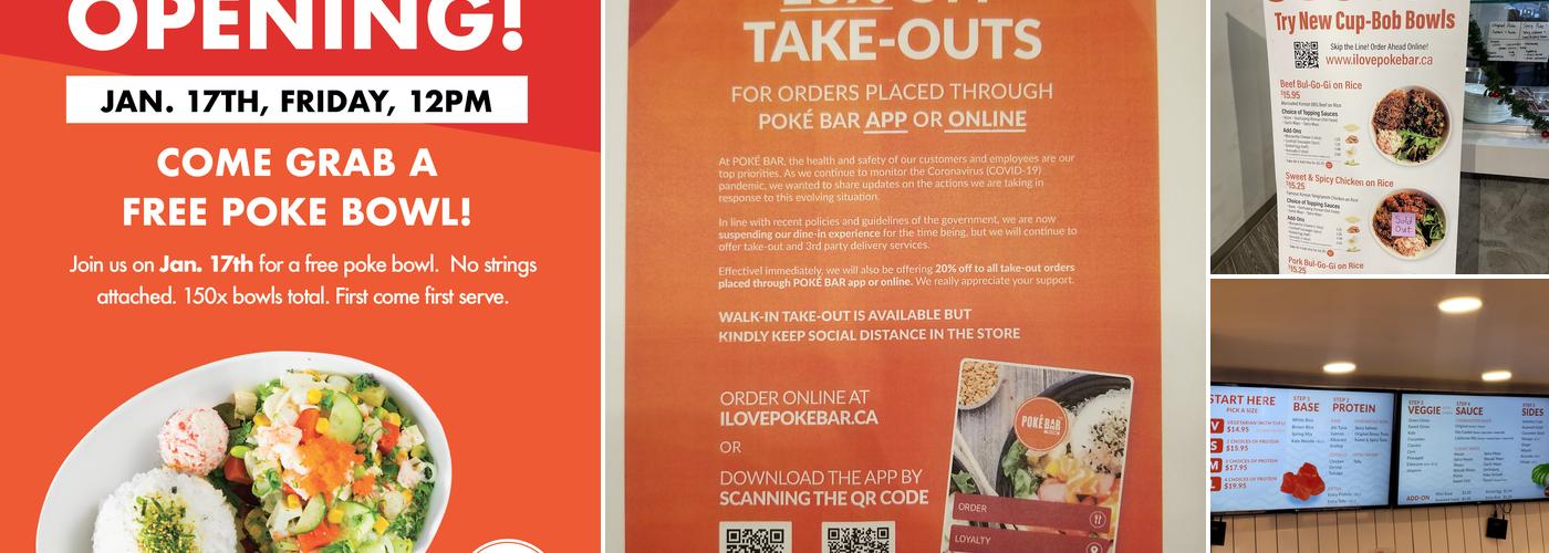 Poke Bar (Davie St.) Menu