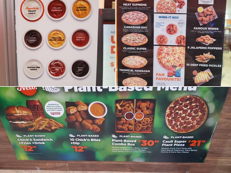 Pizza Pizza Menu
