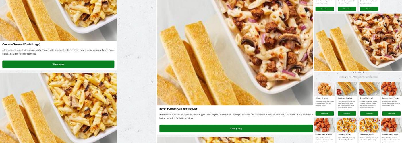 Pizza Hut Menu