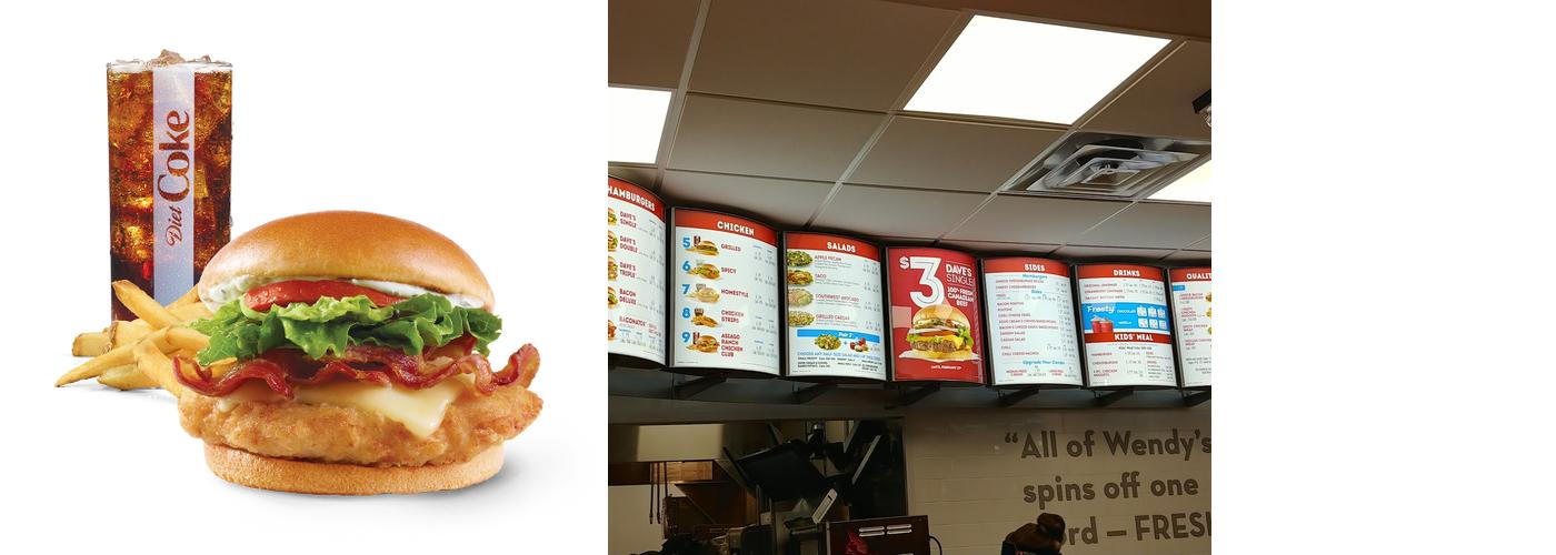 Wendy's Menu