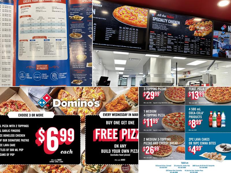 Domino's Pizza Menu