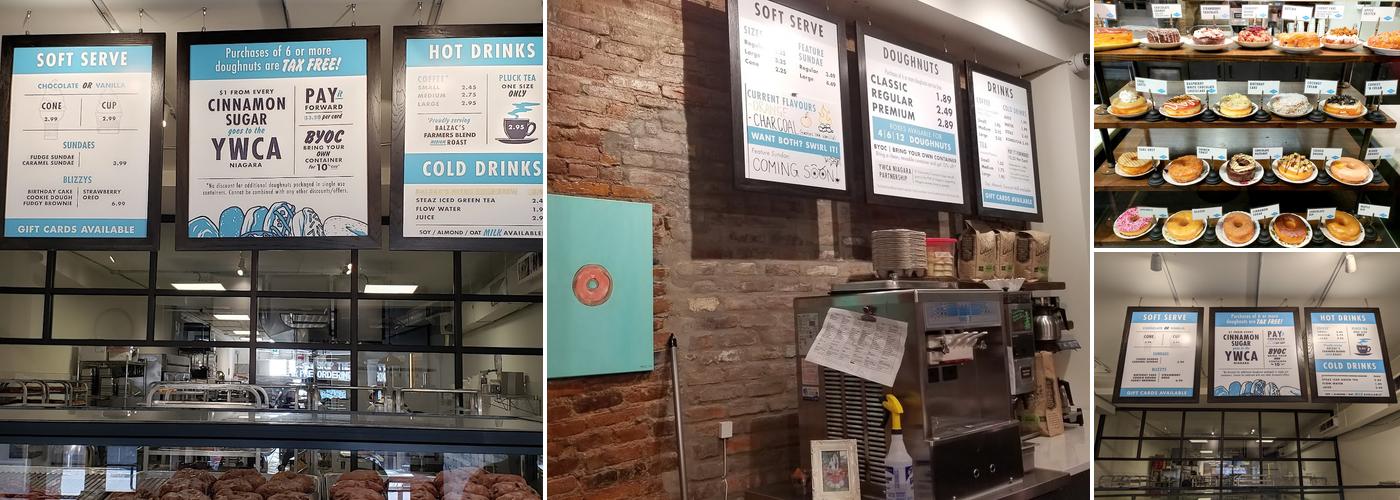 Beechwood Doughnuts Menu
