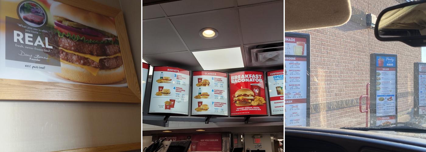 Wendy's Menu