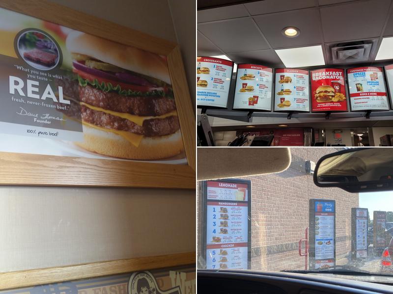 Wendy's Menu