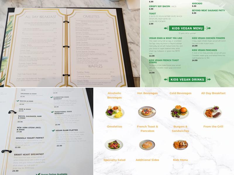 Evviva Breakfast and Lunch Menu