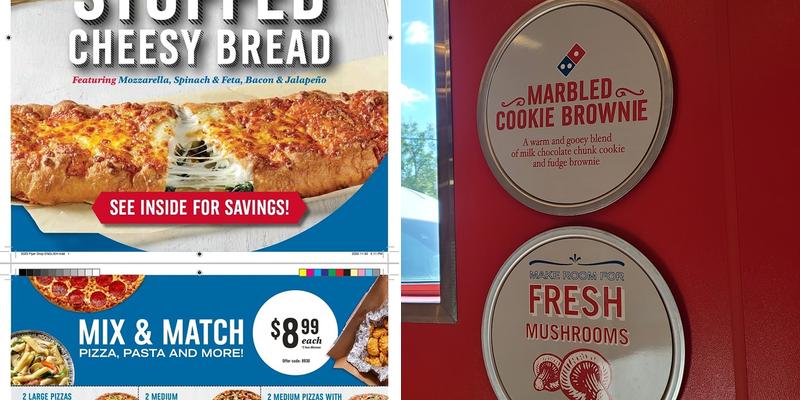 Domino's Pizza Menu