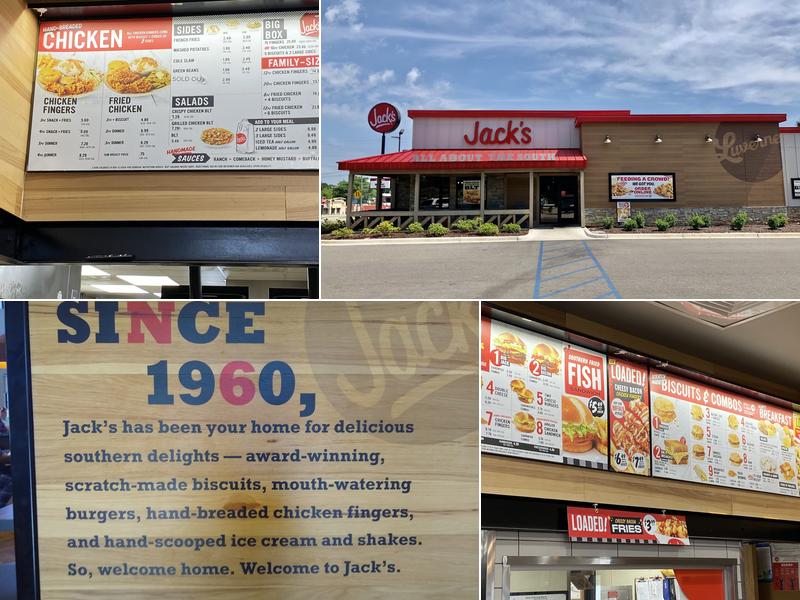 Jack's Menu