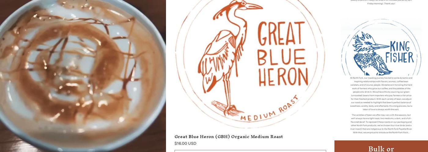 North Fork Coffee Roasters Menu