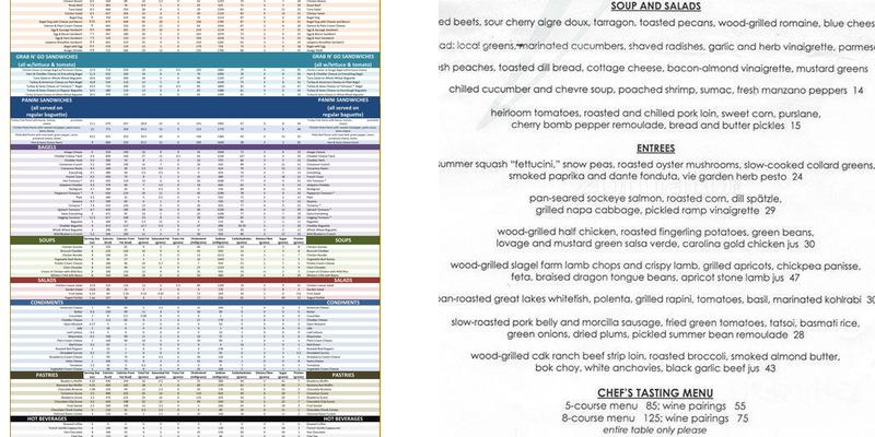 Great American Bagel Menu