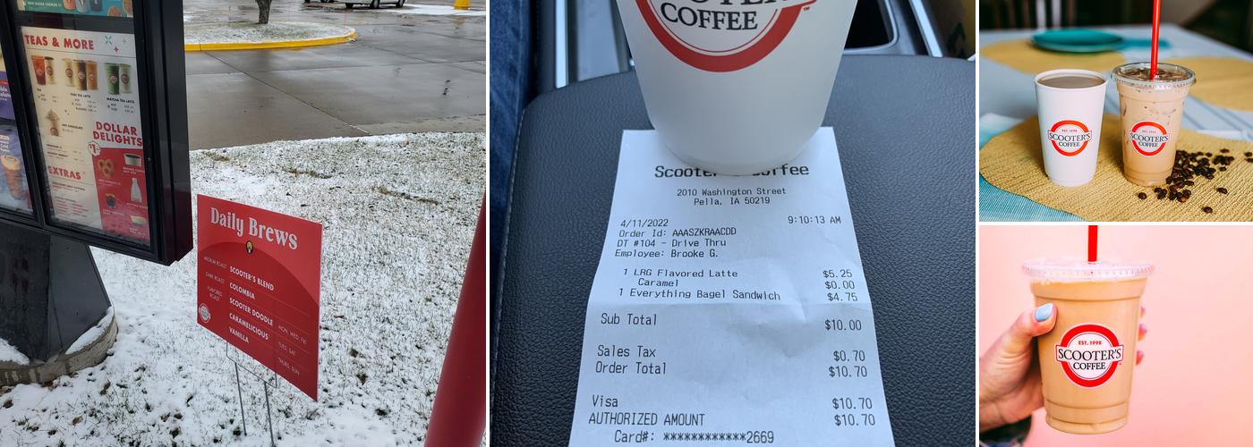 Scooter's Coffee Menu