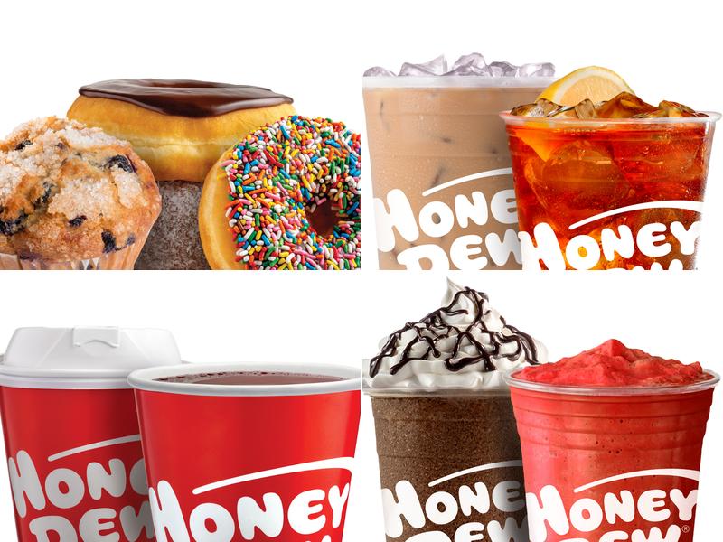 Honey Dew Donuts Menu