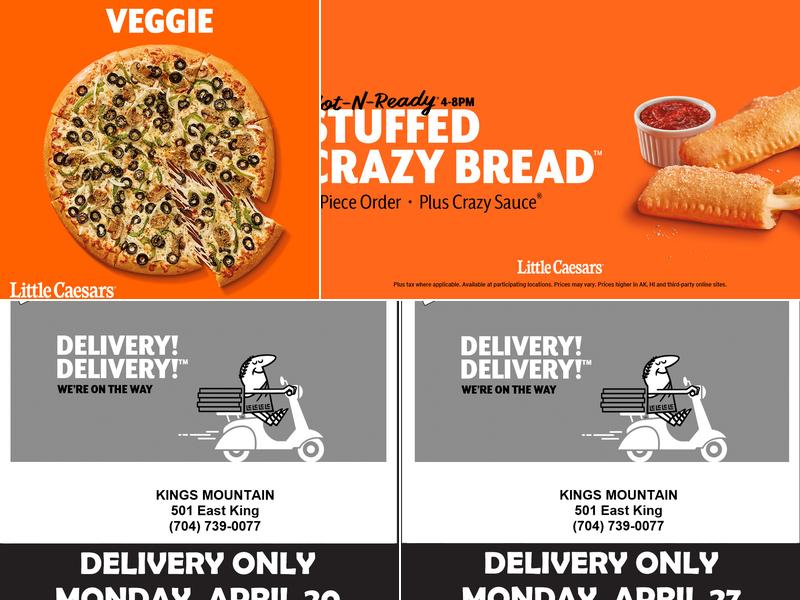 Little Caesars Pizza Menu